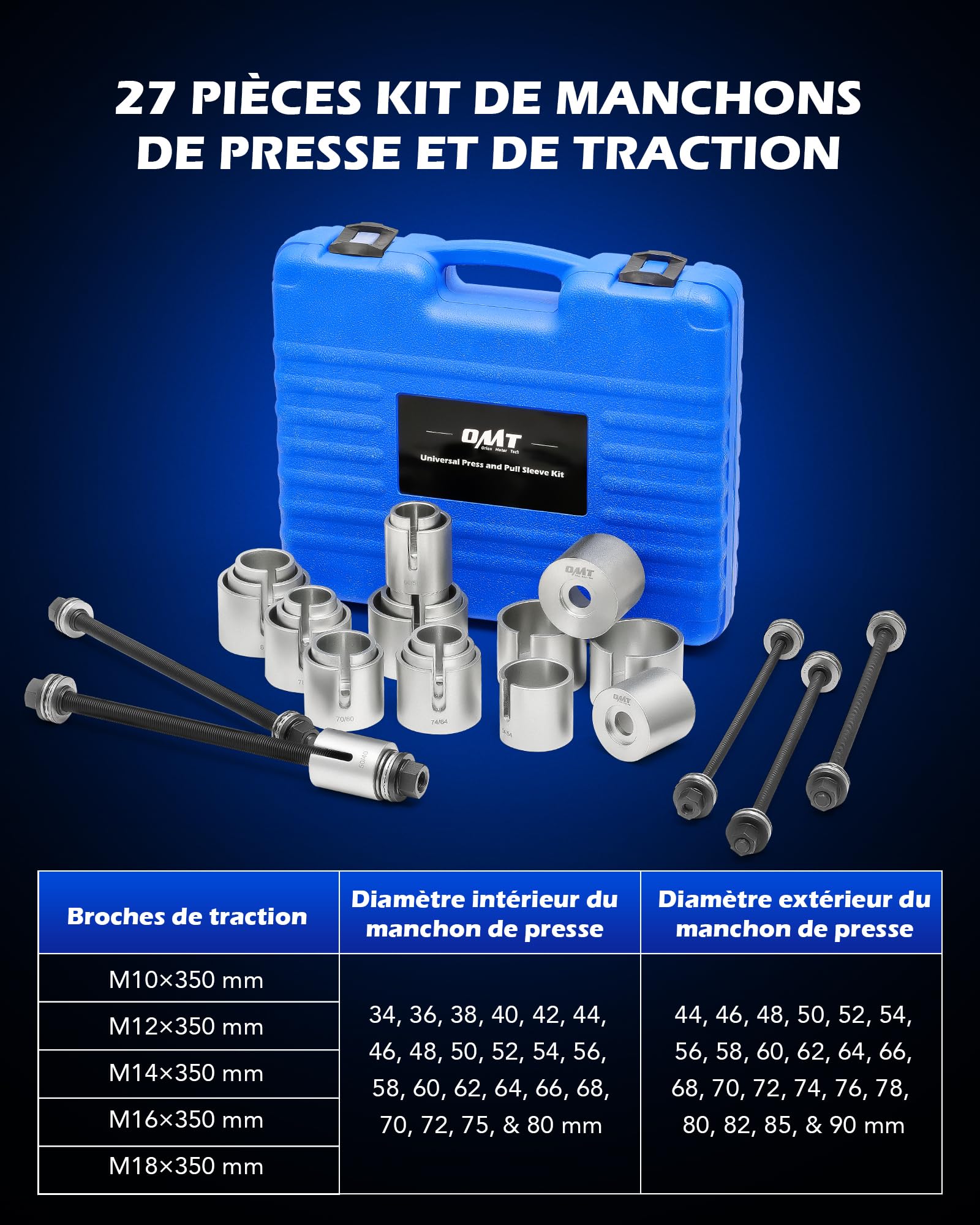 Kraftwerk 4322 O-ring trekkerset 7-delig - Overige gereedschappen - | Kraftwerk
