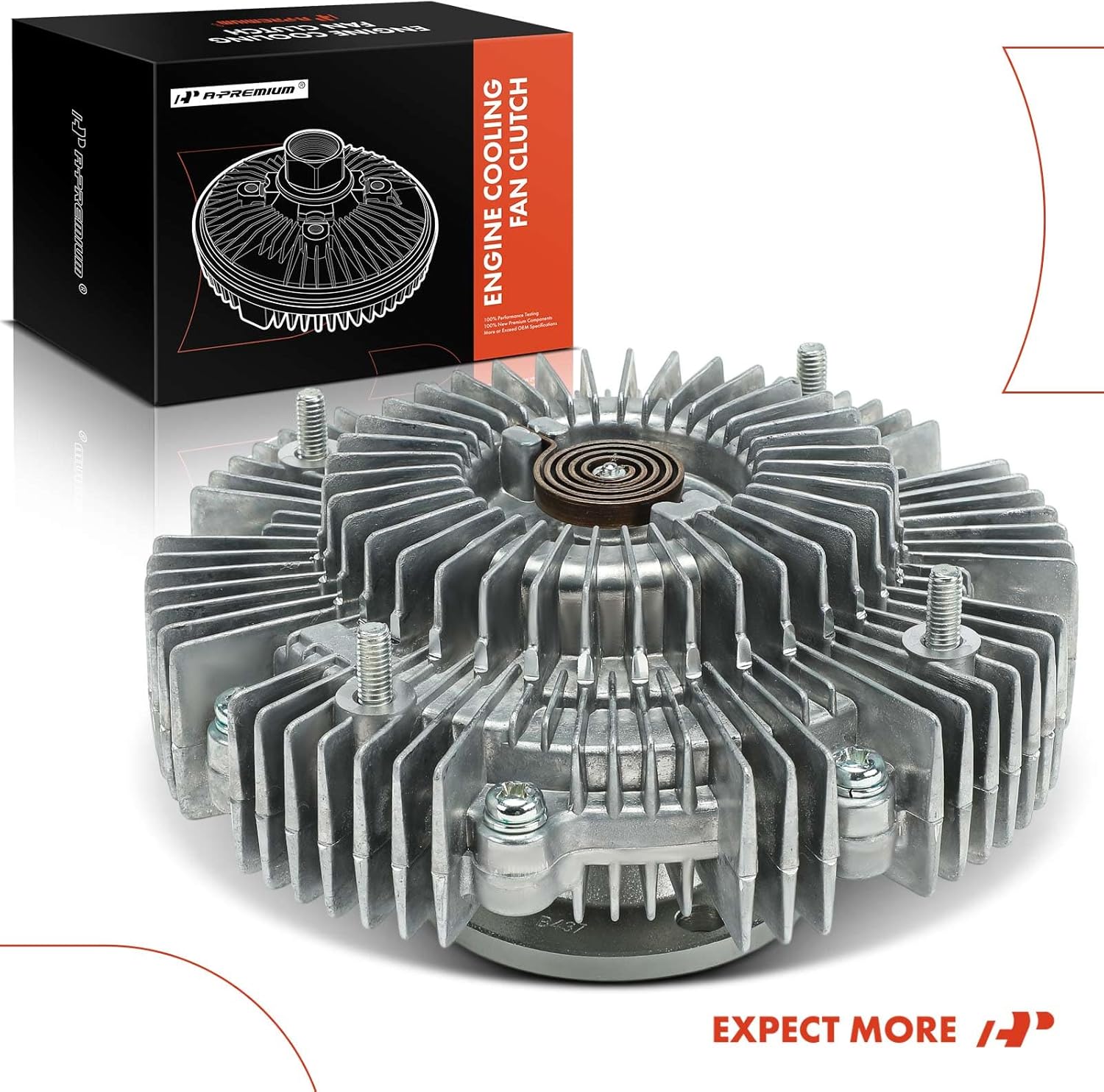 A-Premium Engine Cooling Fan Clutch Compatible with Toyota Tacoma 2005 2.7L