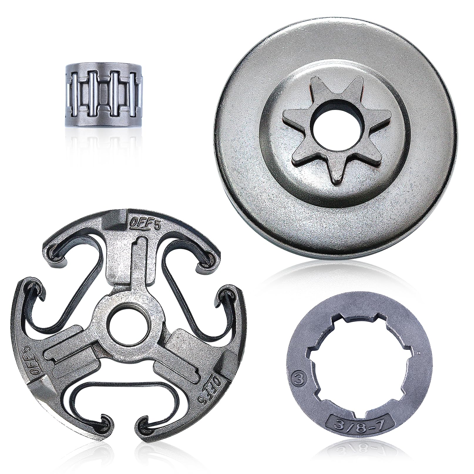 Tambour d'embrayage avec rouleau pour Husqvarna 362 365 372 372XP
