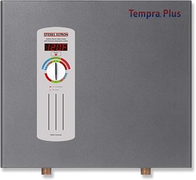 Stiebel Eltron 224199 240V ، 1 Phase ، 50/60 Hz ، 24 kW Tempra 24 Plus Whole House Tankless Electric Water Heater ، Advanced Flow Control   