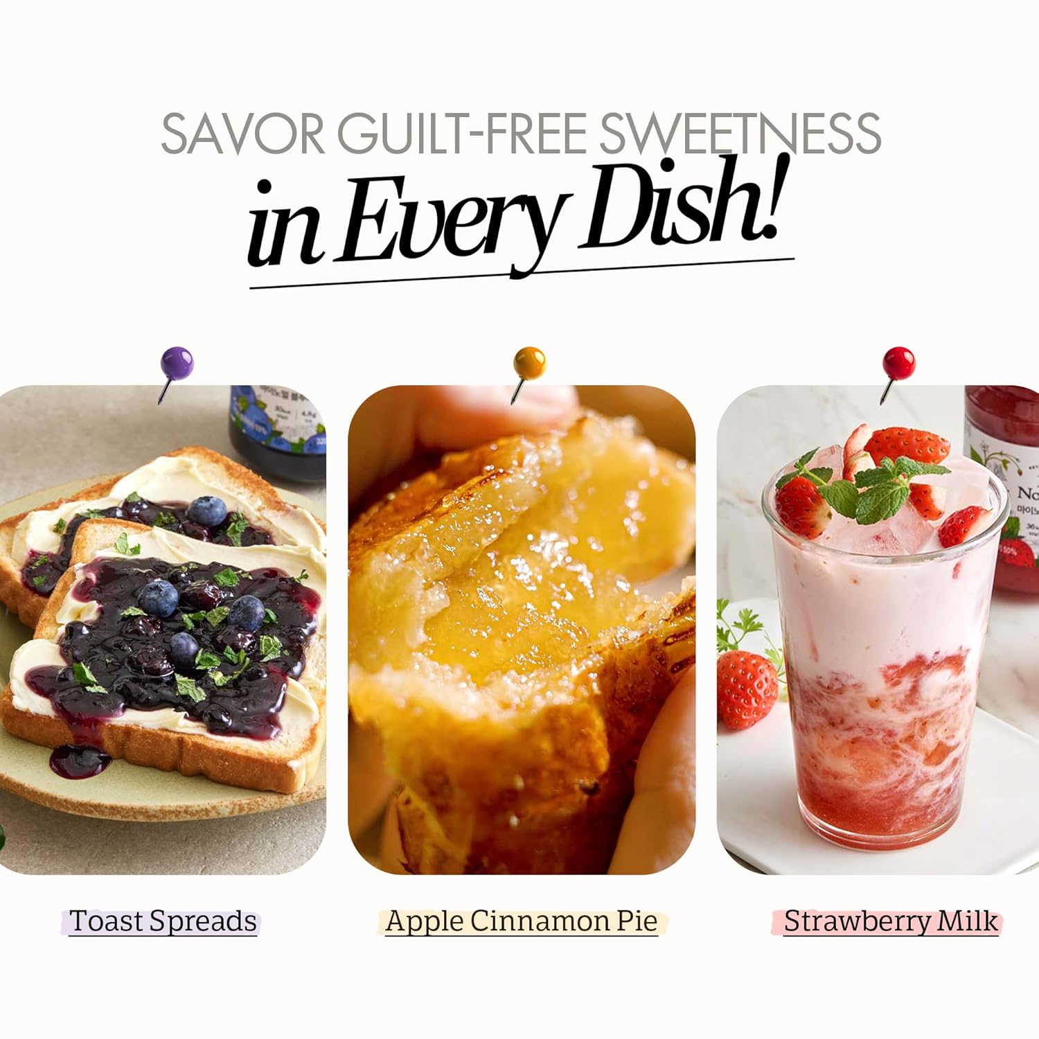 My Normal Low Calorie Jam Variety 3 Pack – Diabetic-Friendly, Low Carb - Fruit Jelly with Allulose, Keto & Zero Sugar Jam - No Artificial Additives (320g, 11.28 oz)