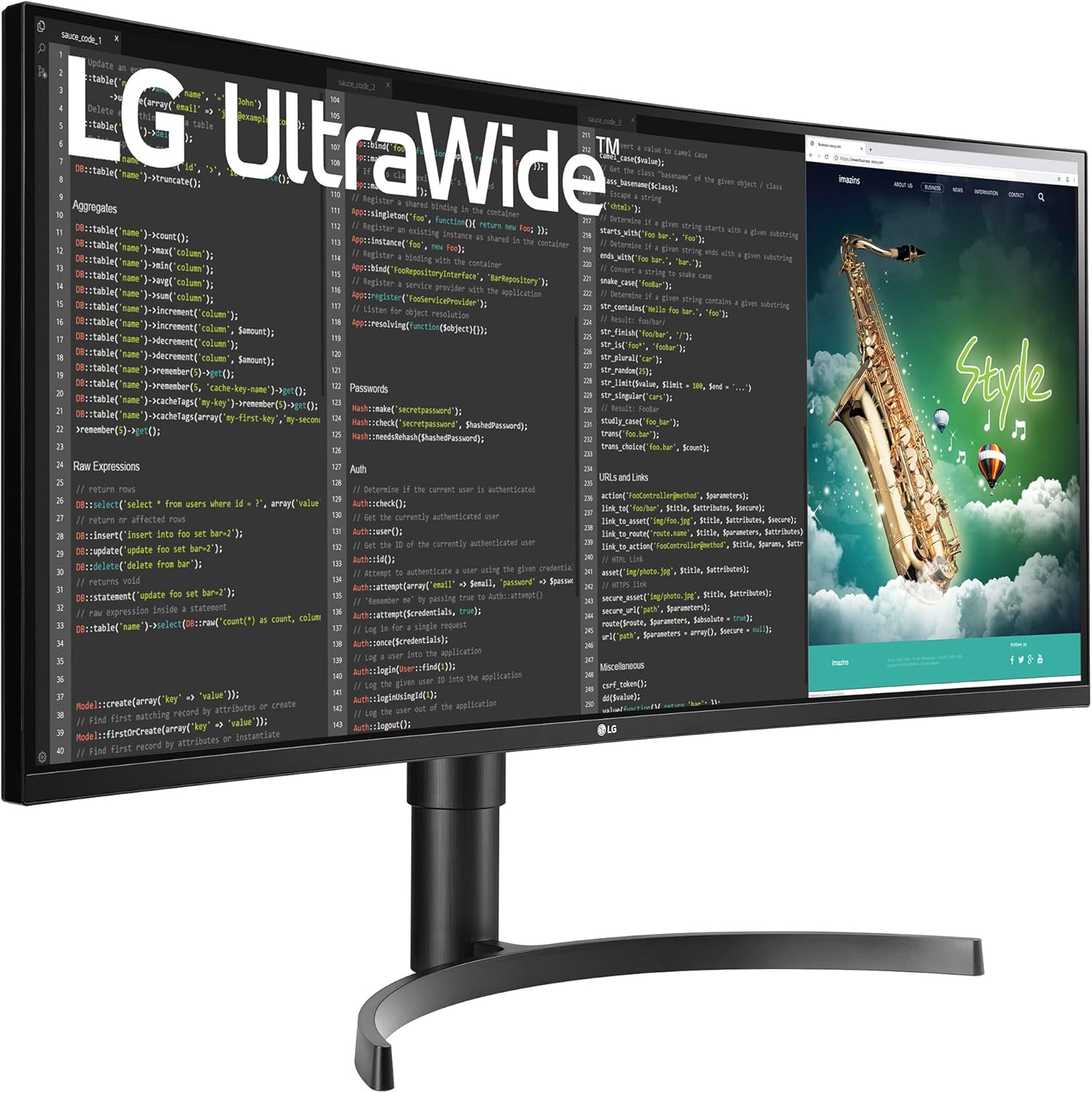 35WN75CP-B 35p UWQHD VA 100Hz - Monitor - Immagine 8