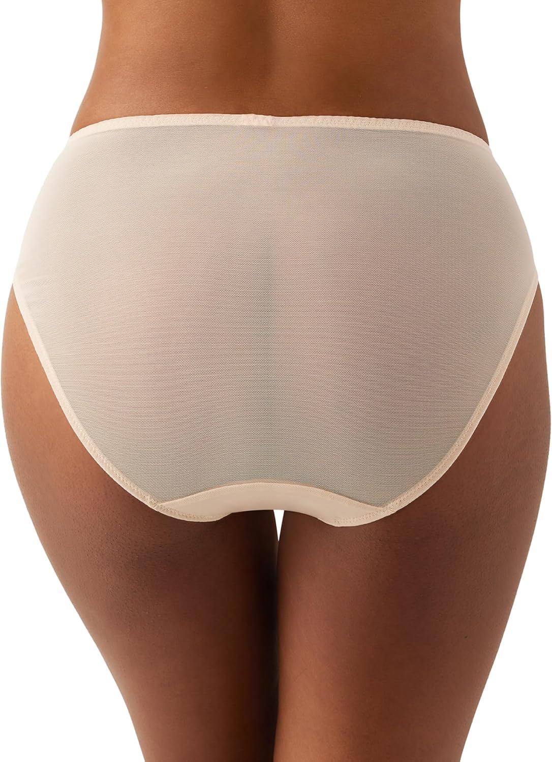 Wacoal Women's Embrace Lace Full Coverage Hi-Cut Brief Panty, 841191 - Image 2