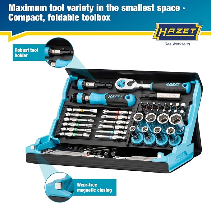 Set de Brocas HAZET Smartcase 2200SC-32, 59 Piezas, Hexágono 6.3 (1/4 Pulgada) miniatura 7