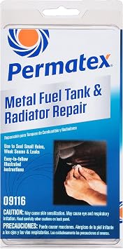 Permatex 09116 Fuel Tank and Radiator Repair Kit