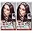 L\'Oreal Paris Feria Multi-Faceted Shimmering Permanent Hair Color, Chocolate Cherry, Hair Dye Kit, Pack of 2