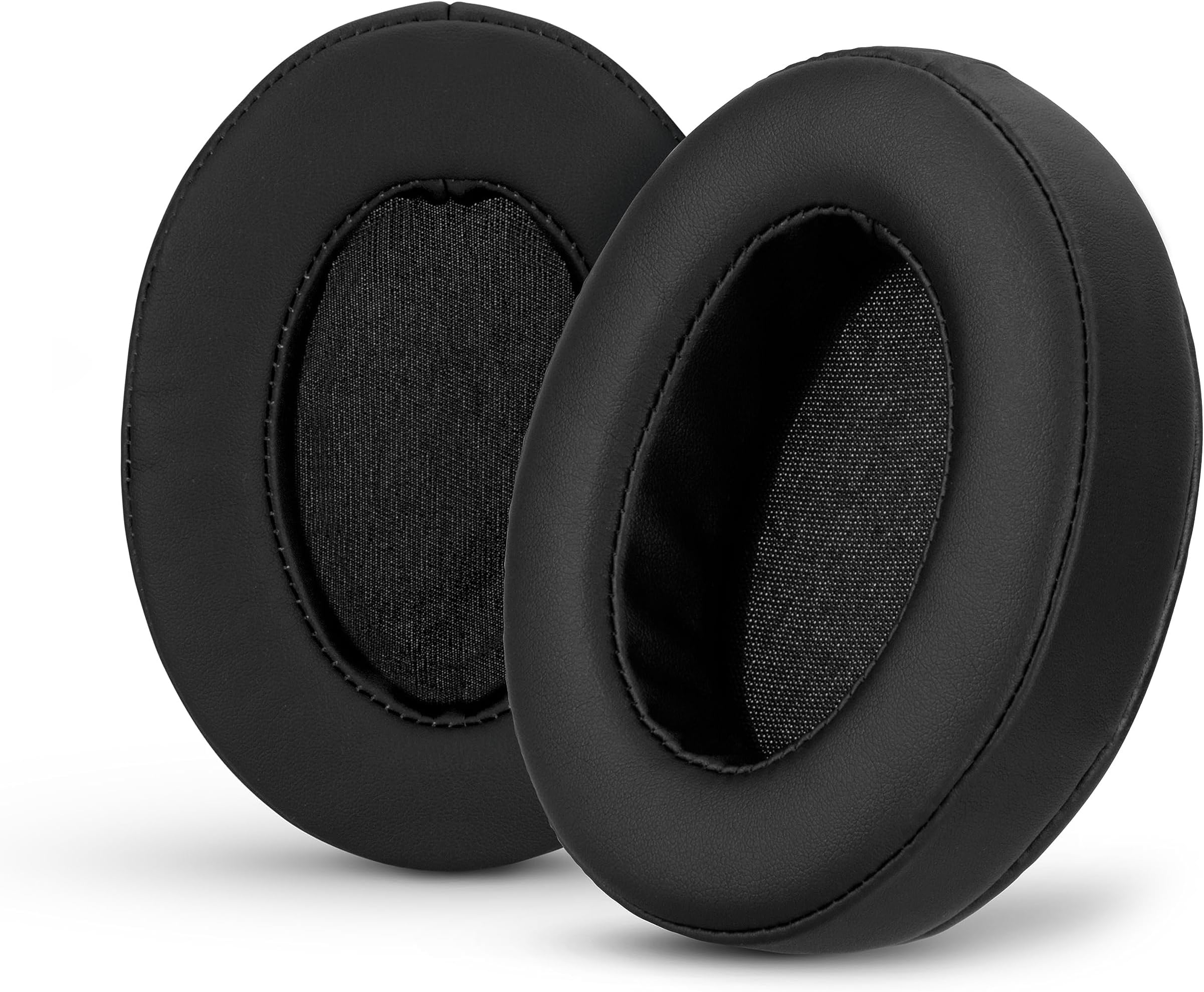 Brainwavz Replacement Earpads for ATH M50X, M50BT, Steelseries Arctis, Pro Wireless & Stealth 600, HyperX Cloud, AKG, SHURE, Philips & Many More Headphones, Memory Foam Ear Pad Cushions, Black Oval