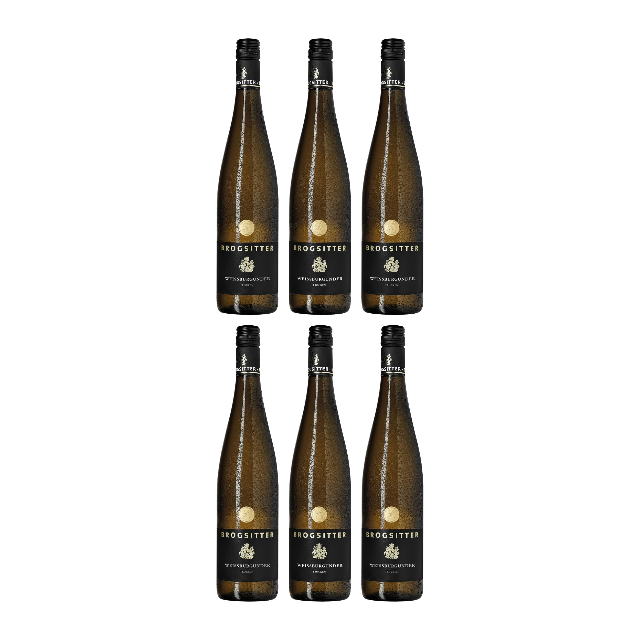 Weingut Brogsitter Weissburgunder Weisswein Weiss Trocken Deutschland inkl. FeinWert E-Book (6 x 0.75 l)