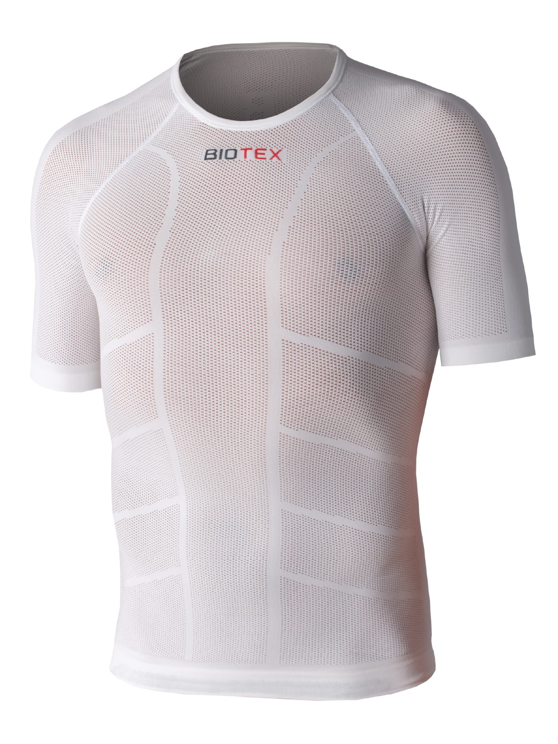 BIOTEX T-Shirt Rete Sun Traspirante Unisex per Ciclismo e Running, Intimo Tecnico Sportivo Ideale per L'Estate