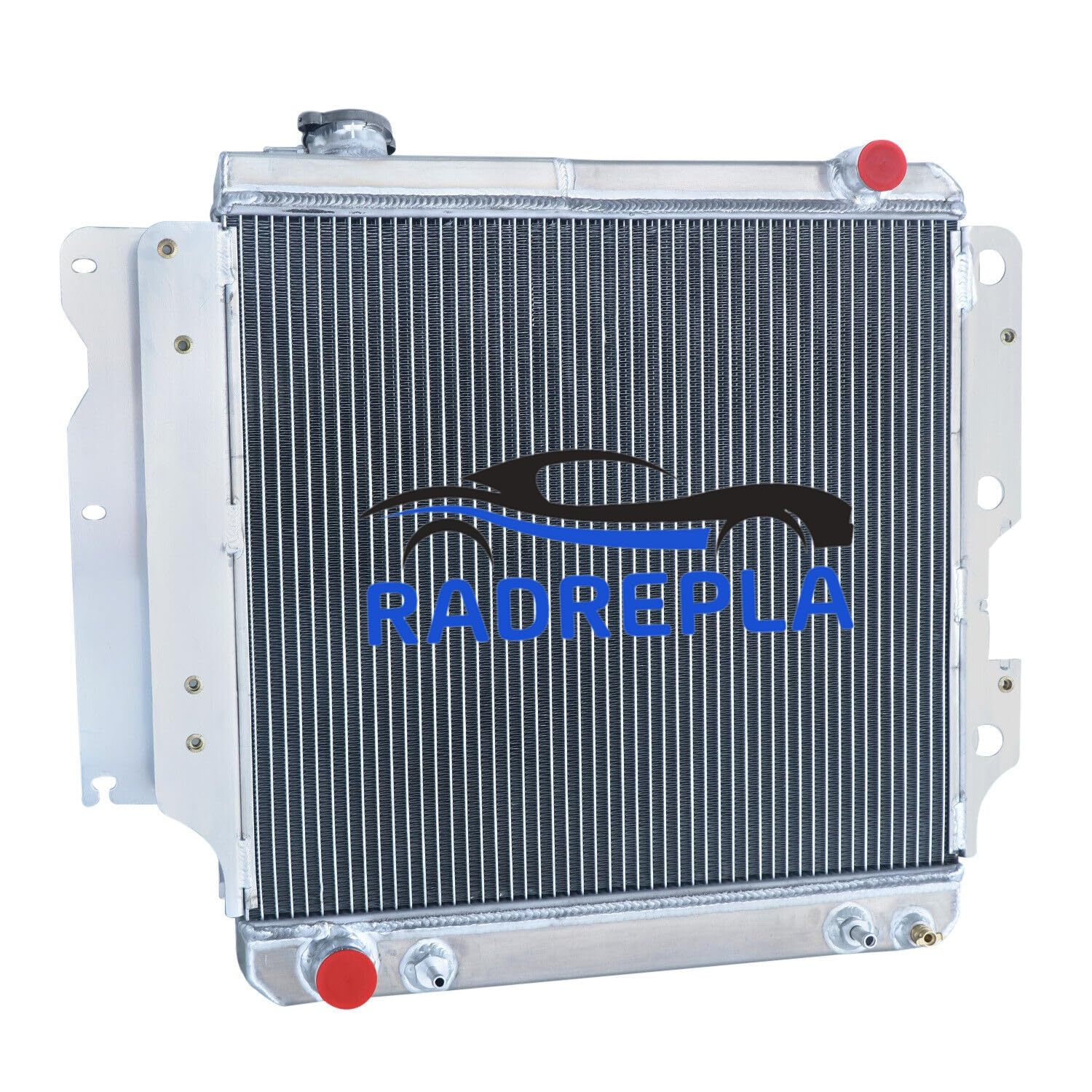 Amazon.com: RADREPLA 3 Row Aluminum Radiator for 1987-2006 Jeep ...