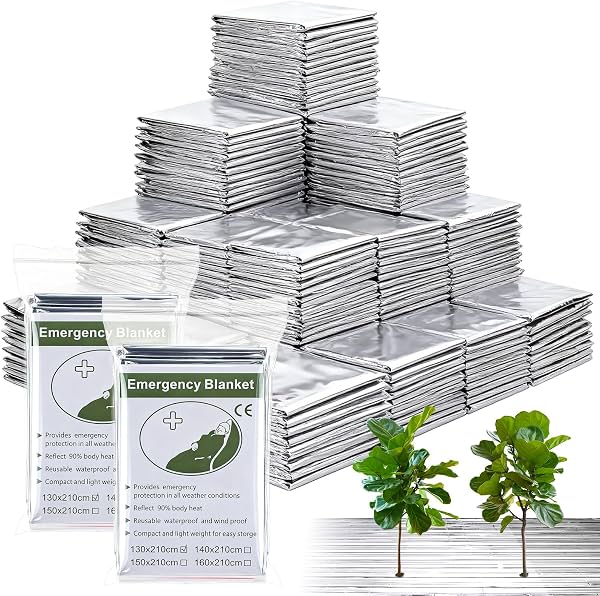 26 Piezas de Película Mylar Reflectante Plateada, Lámina de Cobertura para Invernadero y Jardín | Láminas Mylar de 83x52 Pulgadas para Crecimiento de Plantas, Sala de Cultivo, Primeros Auxilios, Camping, Supervivencia al Aire Libre