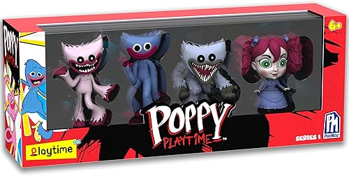 POPPY PLAYTIME - Paquete de figuras coleccionables vintage para minifiguras exclusivas serie 1 licencia oficial