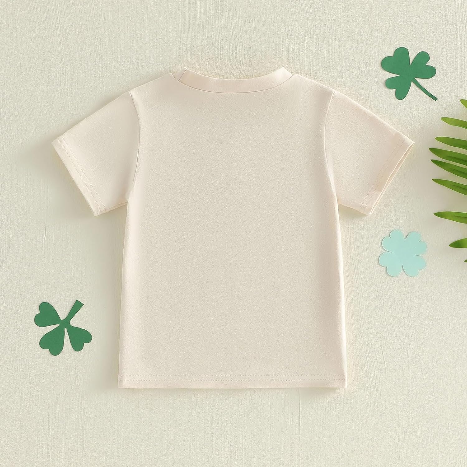 Kids Toddler Boys Girls St. Patrick's Day Shirt Wee Little Hooligan Funny Irish Shamrock Short Sleeve T-Shirt - Image 7