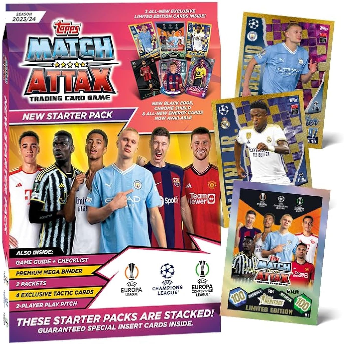 Topps Match Attax 23/24 Starter Pack with 32 Match Attax Cards