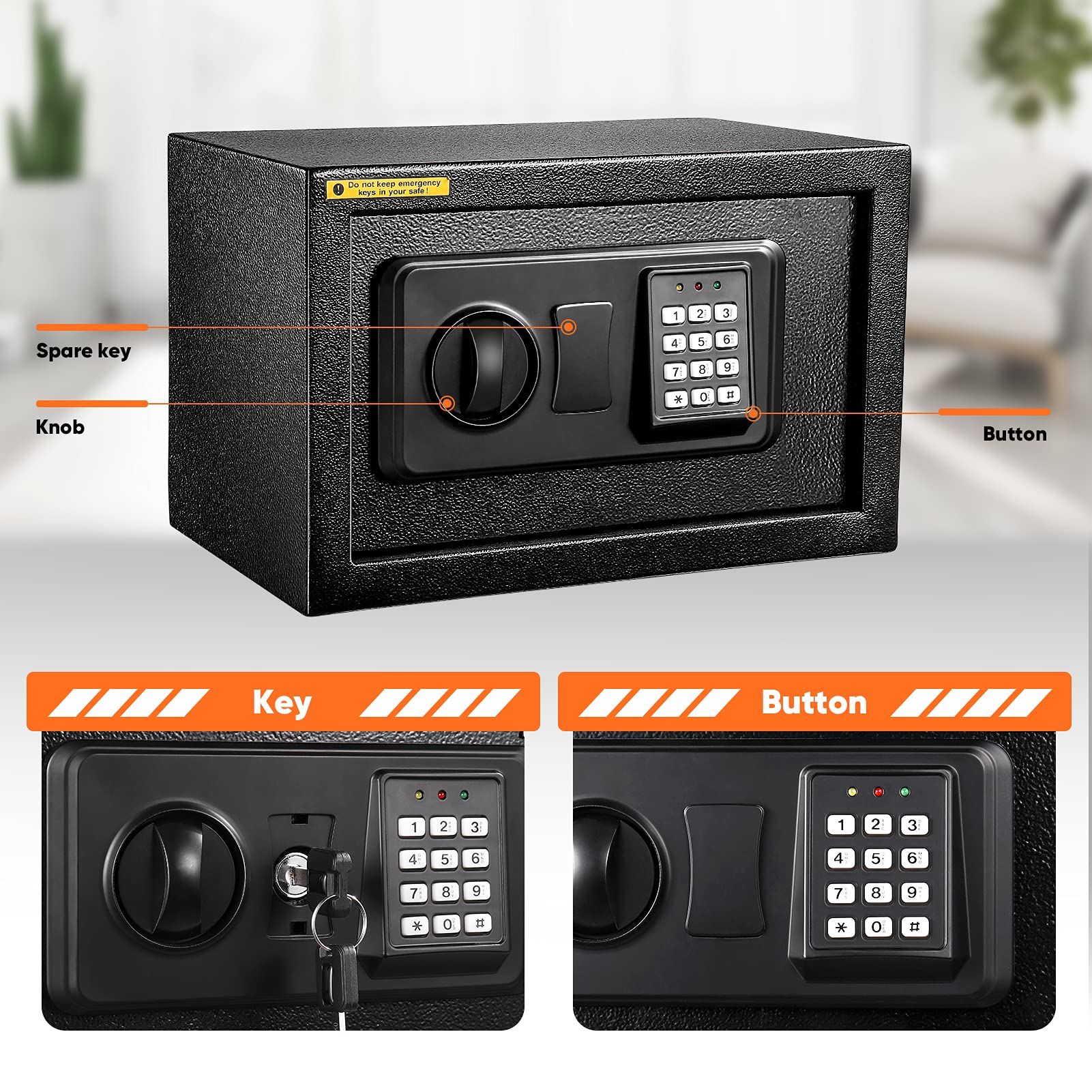 LIFE POCKET KeyWalletMini ライフポケット CMHX Mini Box Cutter Small Safety Retractable Utility Knife