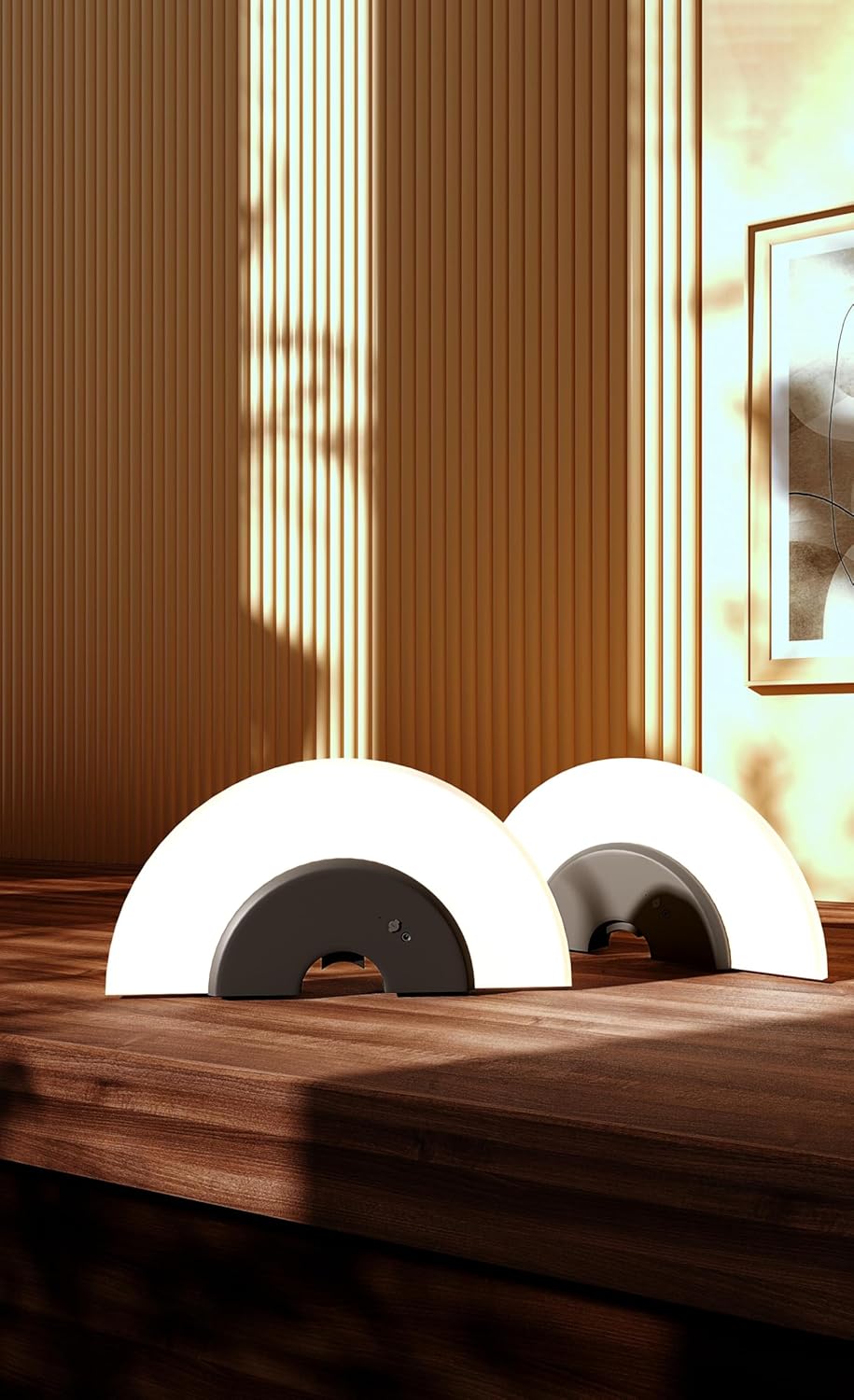 Magnetic 2-in-1 Umbrella Light, Detachable Parts, Long-Lasting, USB Charging, for Outdoor Patio Table Umbrellas, Flexible Placement