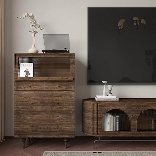 Miniatura 3 de Papel de contacto de nogal vintage marrón oscuro, calcomanías de pared de grano de madera sin burbujas, autoadhesivo, impermeable, envoltura de