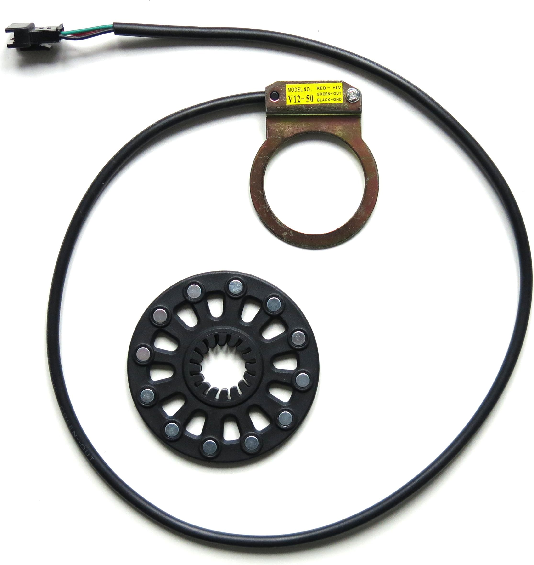 DRL Global Electric Bike 12 Magnet PAS Pedal Assist Sensor Cadence Speed Ebike V12-50