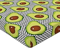 Vista 283 de Ambesonne - Sábana bajera ajustable multicolor, en colores y tres tamaños Azul y gris