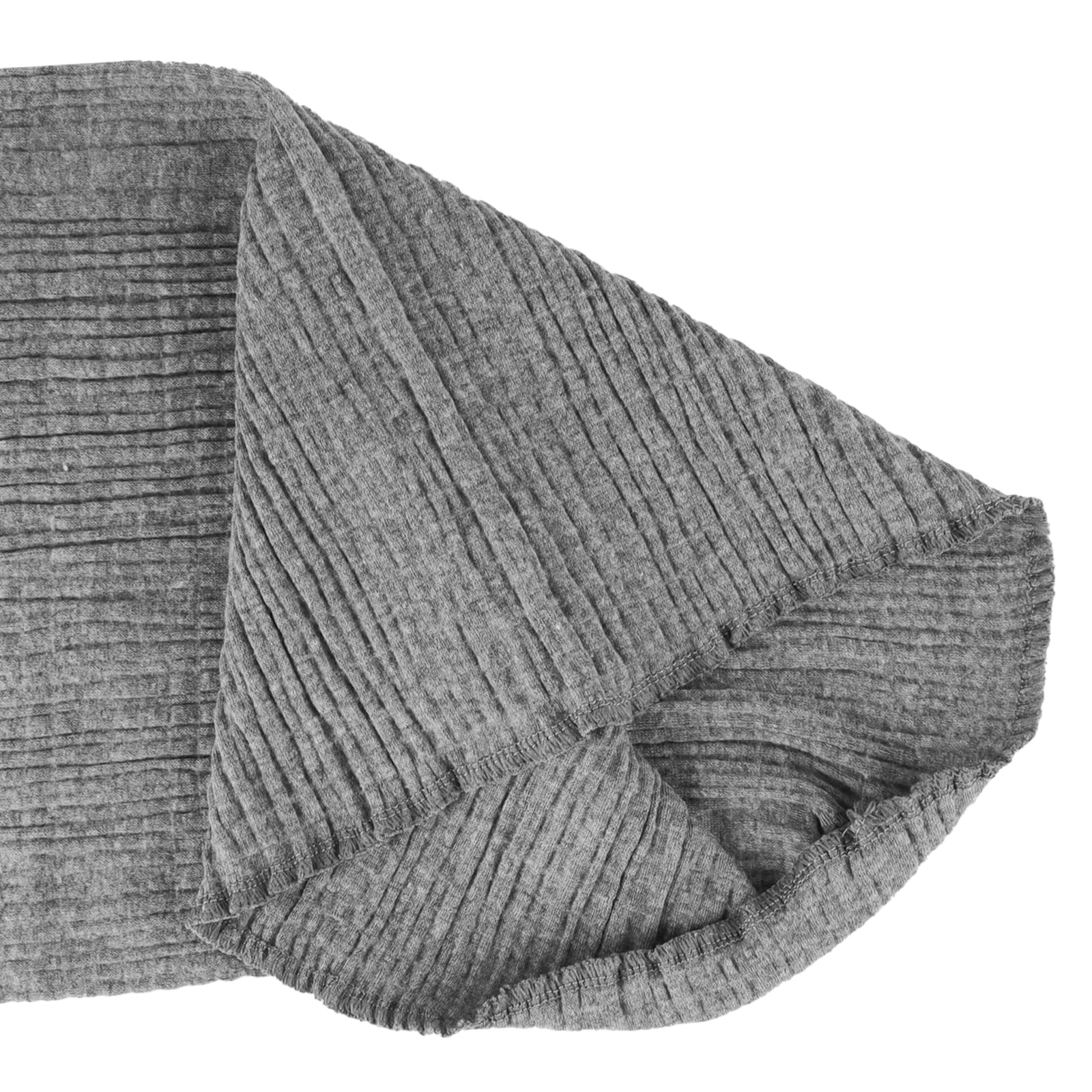 Calentadores Lumbares Elástico para Mujeres y Hombres Calentador de Cintura Suave y Fino Cinturón Térmico para Riñones (Gris Oscuro)