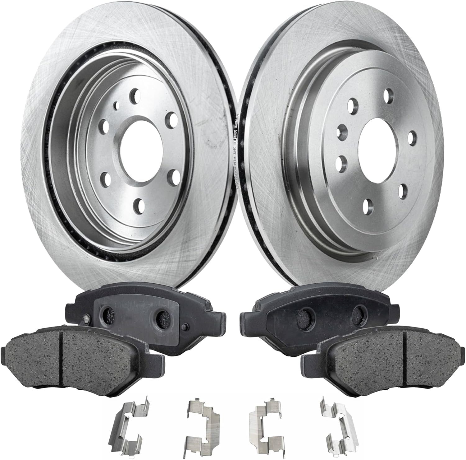 Rear Brake Rotors For 2001 2002 2003 2004 2005 2006 2007 MITSUBISHI MONTERO V6 E - Foto 13