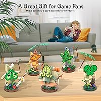 Vista 5 de Koroks Juego de Construcción, 5 Juegos de Bloques de Construcción de Personajes para Fanáticos de BOTW, Lindas Figuras de Acción de Mercancía