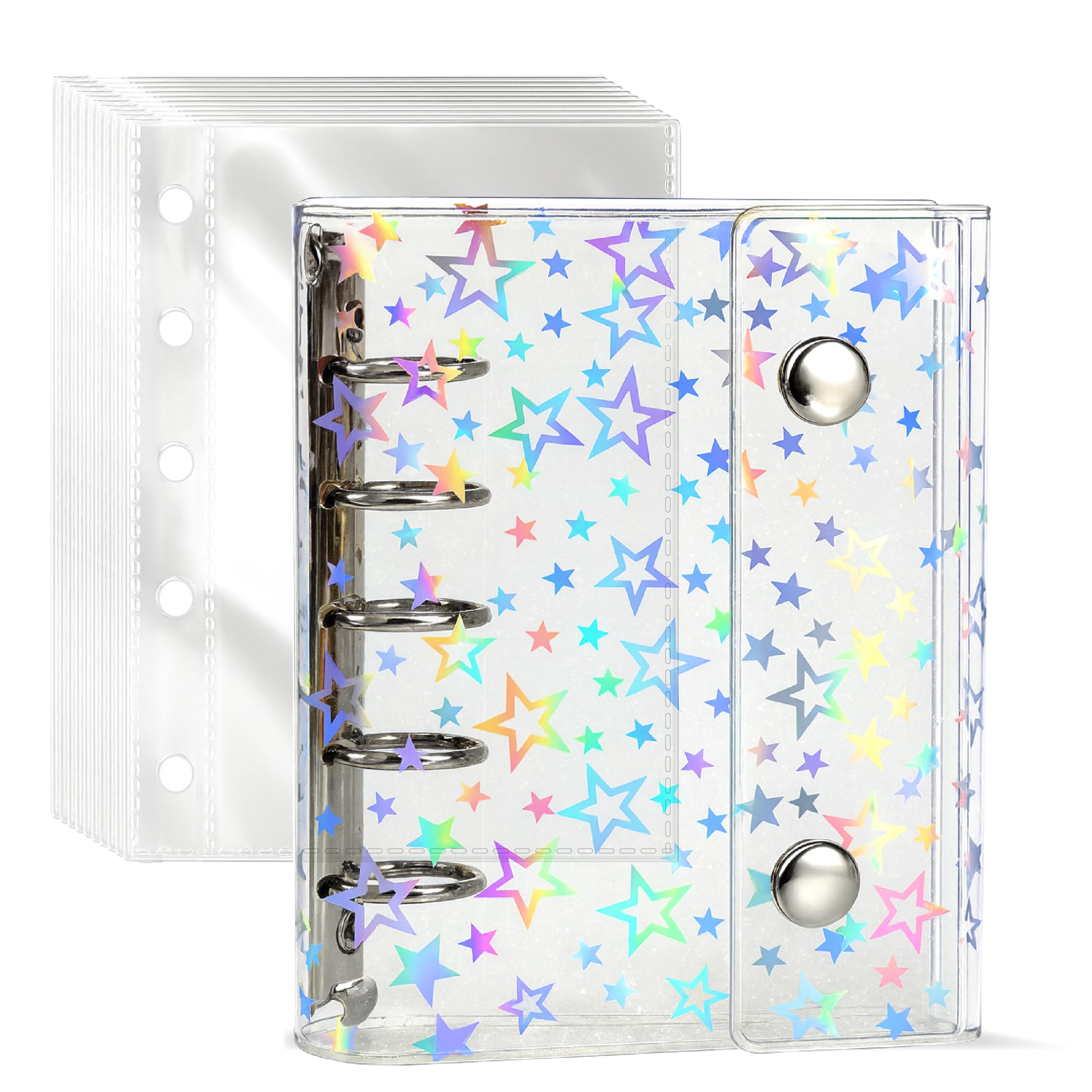 Amazon.co.jp: 推しライフ シール帳 星柄 M5サイズ ボンボンドロップ