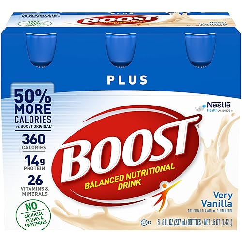 Miniatura 3 de Boost Plus - Bebida nutricional completa (vainilla, 8 onzas líquidas (paquete de 2))