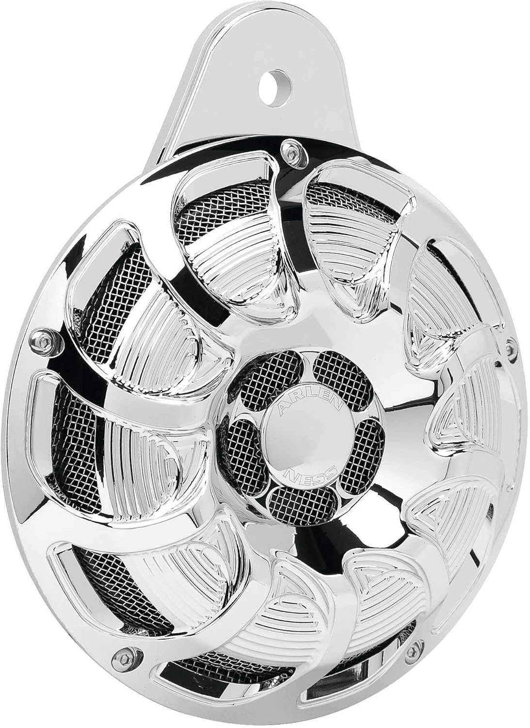 Arlen Ness Drift Horn W/Cover Xl Chr 70-257 New