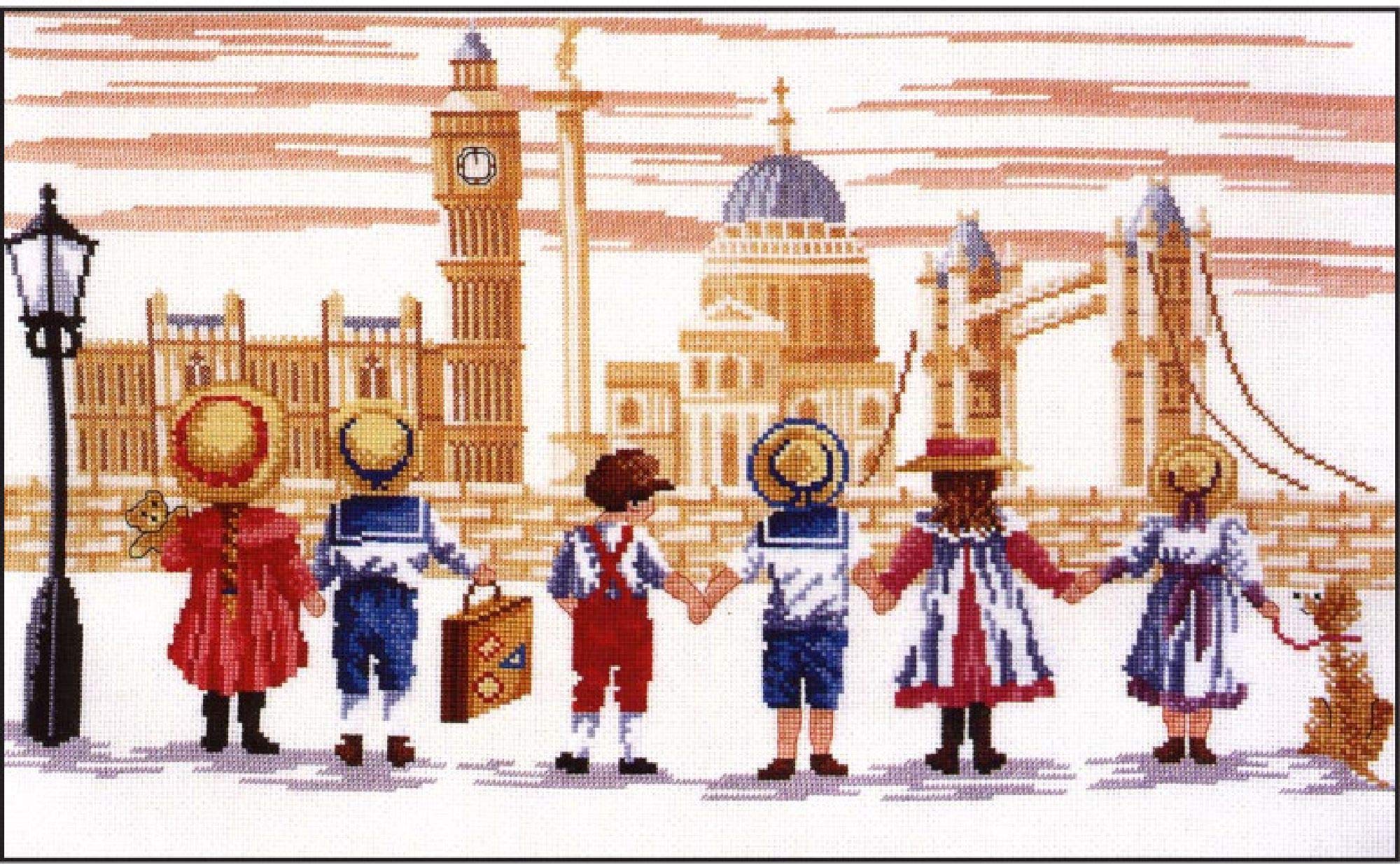 All Our Yesterdays Counted Cross Stitch Kit – London