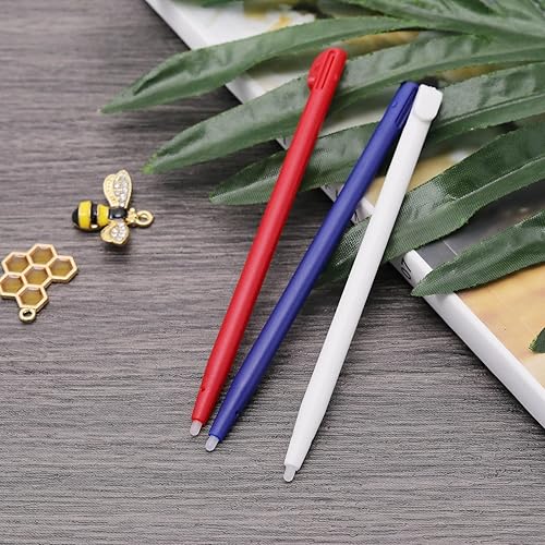 Miniatura 7 de 10 unidades de repuesto de lápiz táctil compatible con Nintendo 2DS Pen Tip consola de juegos, lápiz capacitivo de plástico accesorios de consola