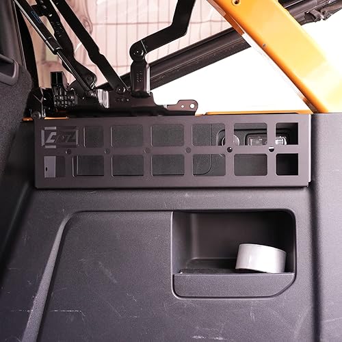 Miniatura 3 de ITrims Organizador de maletero, estantes de carga traseros, panel de cesta de almacenamiento modular colgante, kit organizador de tableros