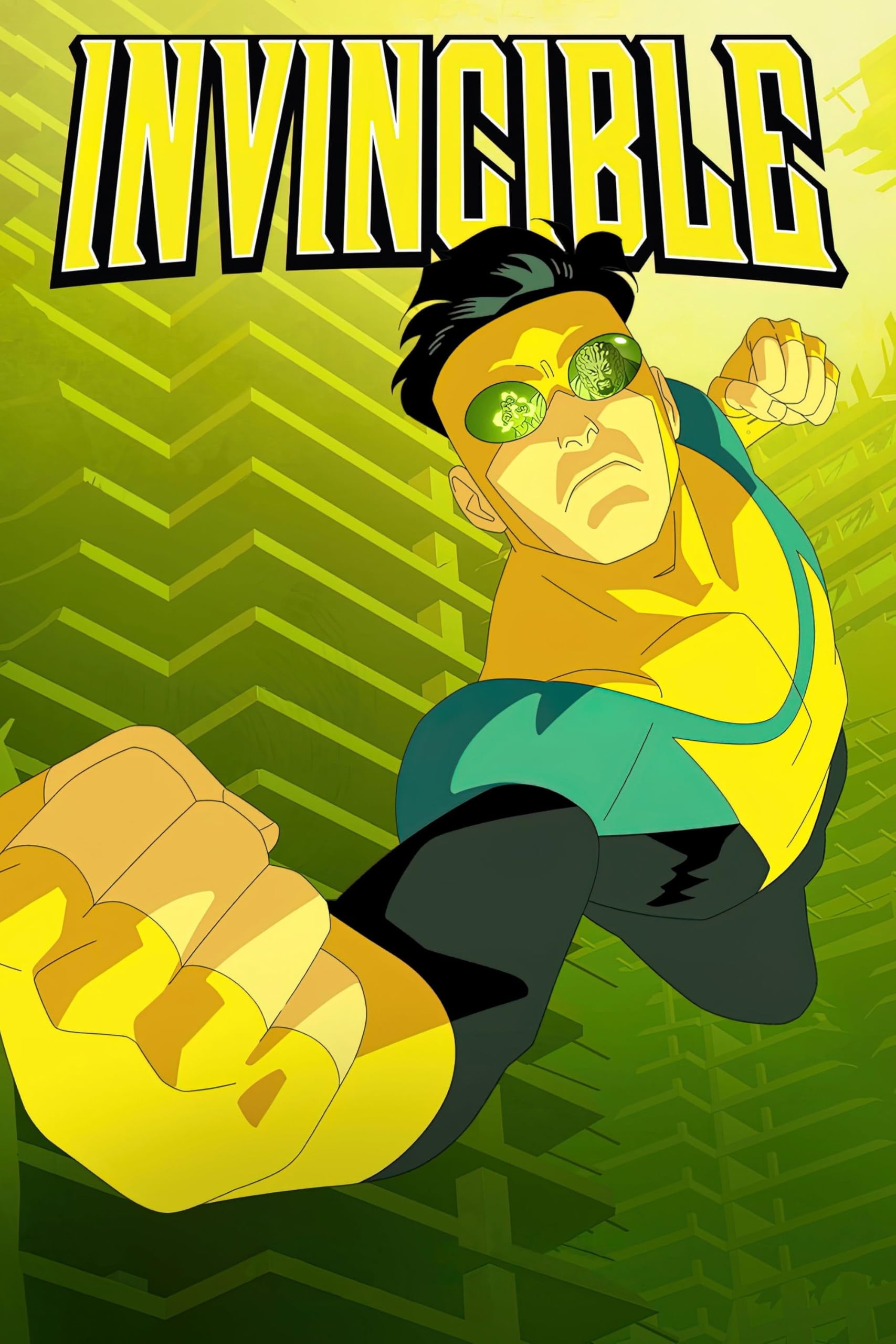 INVINCIBLE (2021) Series Poster Design (A1, A2, A3, A4) (Design 2, A1)