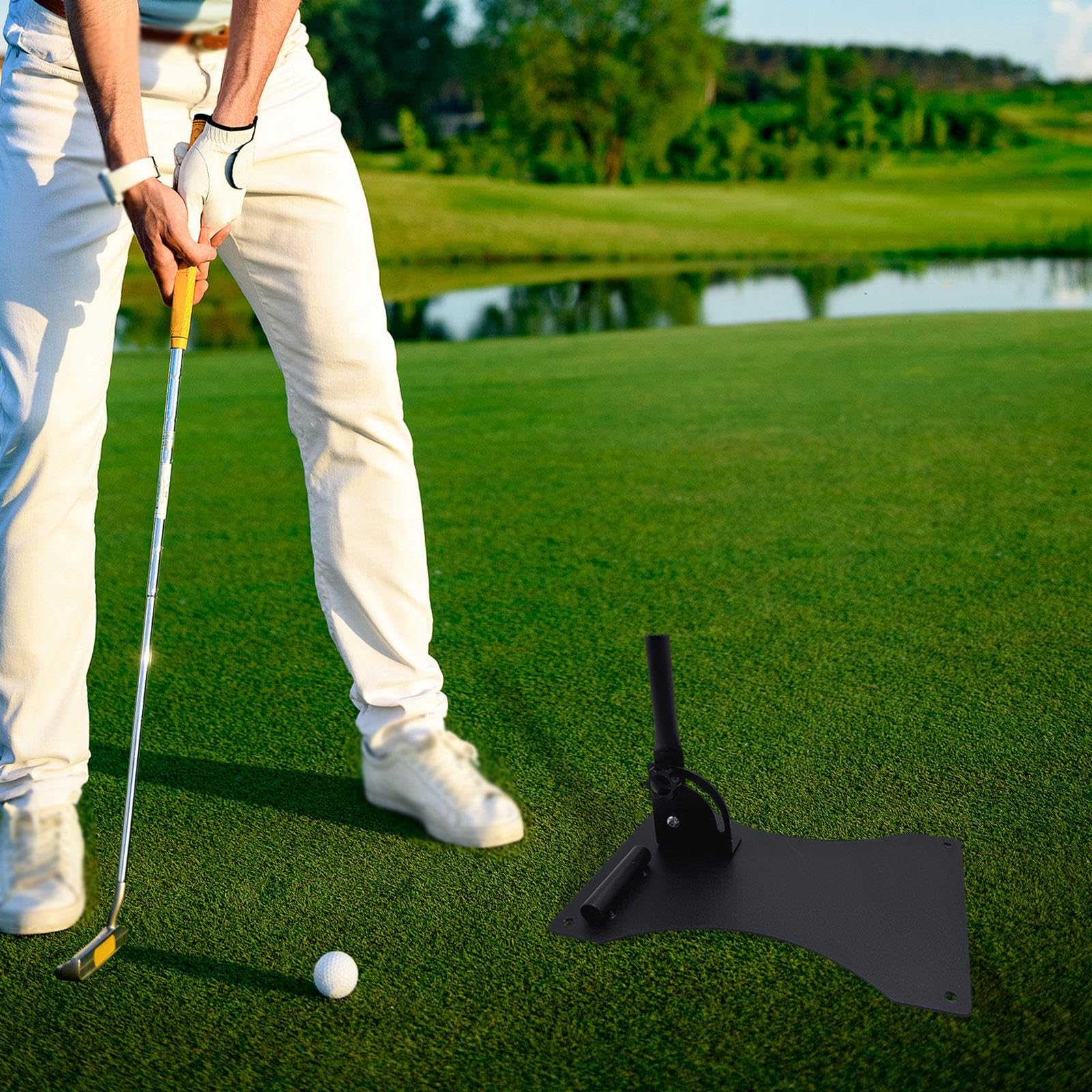 Amagogo Golf Ausrichtungshilfe, Lehrmaterial, Unverzichtbares Golfzubehör, Geschenke für Anfänger, Trainingshilfe