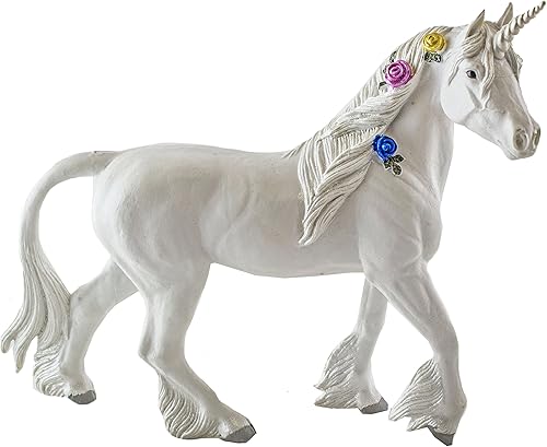 Safari Ltd. Figura de unicornio mítico  Figura realista de PVC con temática de fantasía pintada a mano de 5.5 pulgadas  Juguete educativo para niños