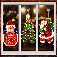 Vista 1 de KatchOn, Luces de Navidad para ventanas, grandes, 18 pulgadas, paquete de 3, funcionan con pilas, decoraciones navideñas de ventana iluminada