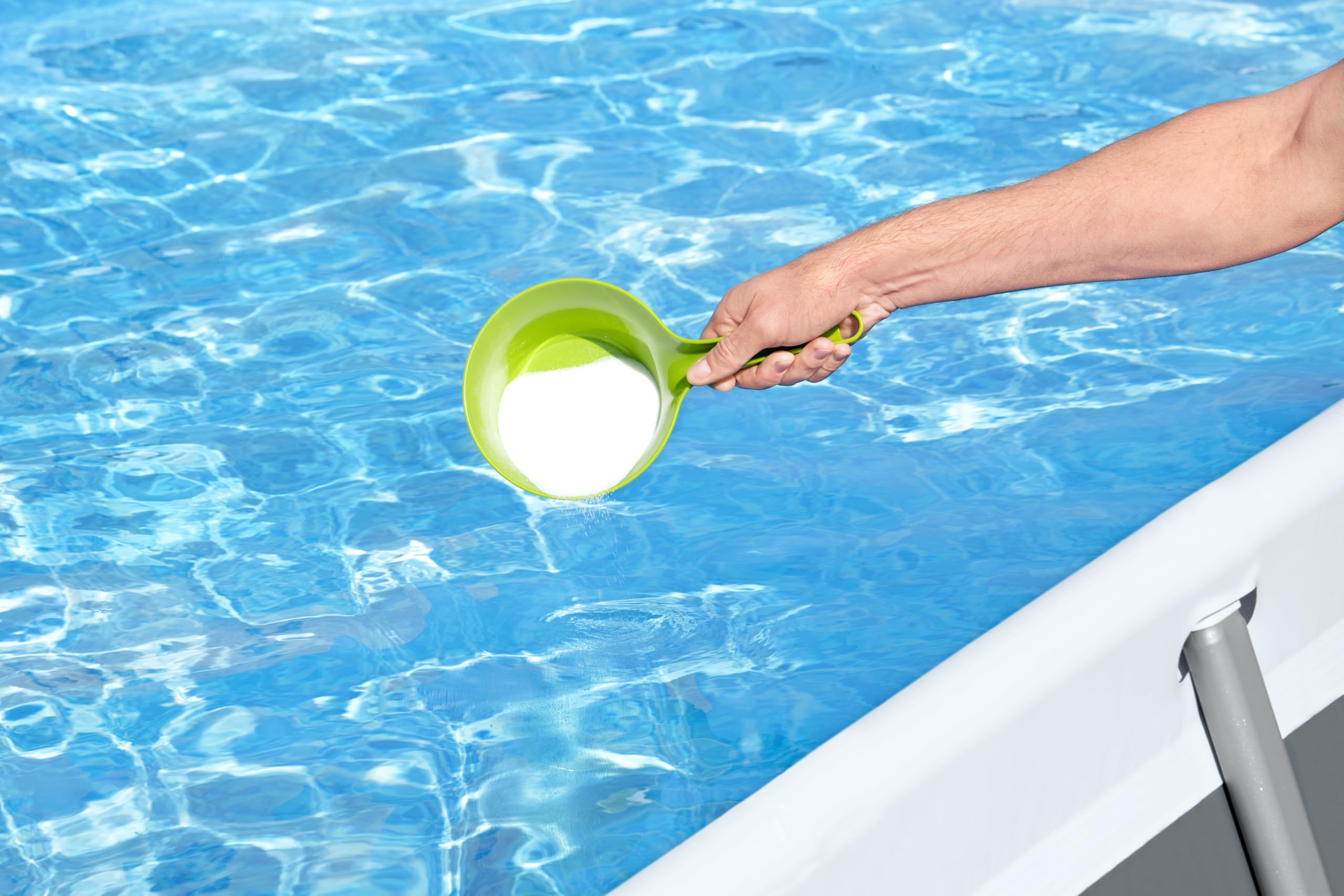 Bestway Salzwasser-Chlorinator Hydrogenic, 2 g/h, 19 W, Pool bis 8.327 Liter, Selbstreinigung, Automatische Tastensperre, GS-Zertifiziert, Chlorersatz, Haut- und augenschonend