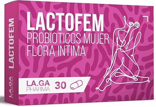 Probioticos Mujer Flora Intima. Ayuda contra Vaginosis Bacteriana, Candida y Cistitus. Lactobacillus Reuteri, Rhamnosus, Crispatus, Acidophilus y Boulardi. 30 Cápsulas Gastroresistentes, 1 Mes
