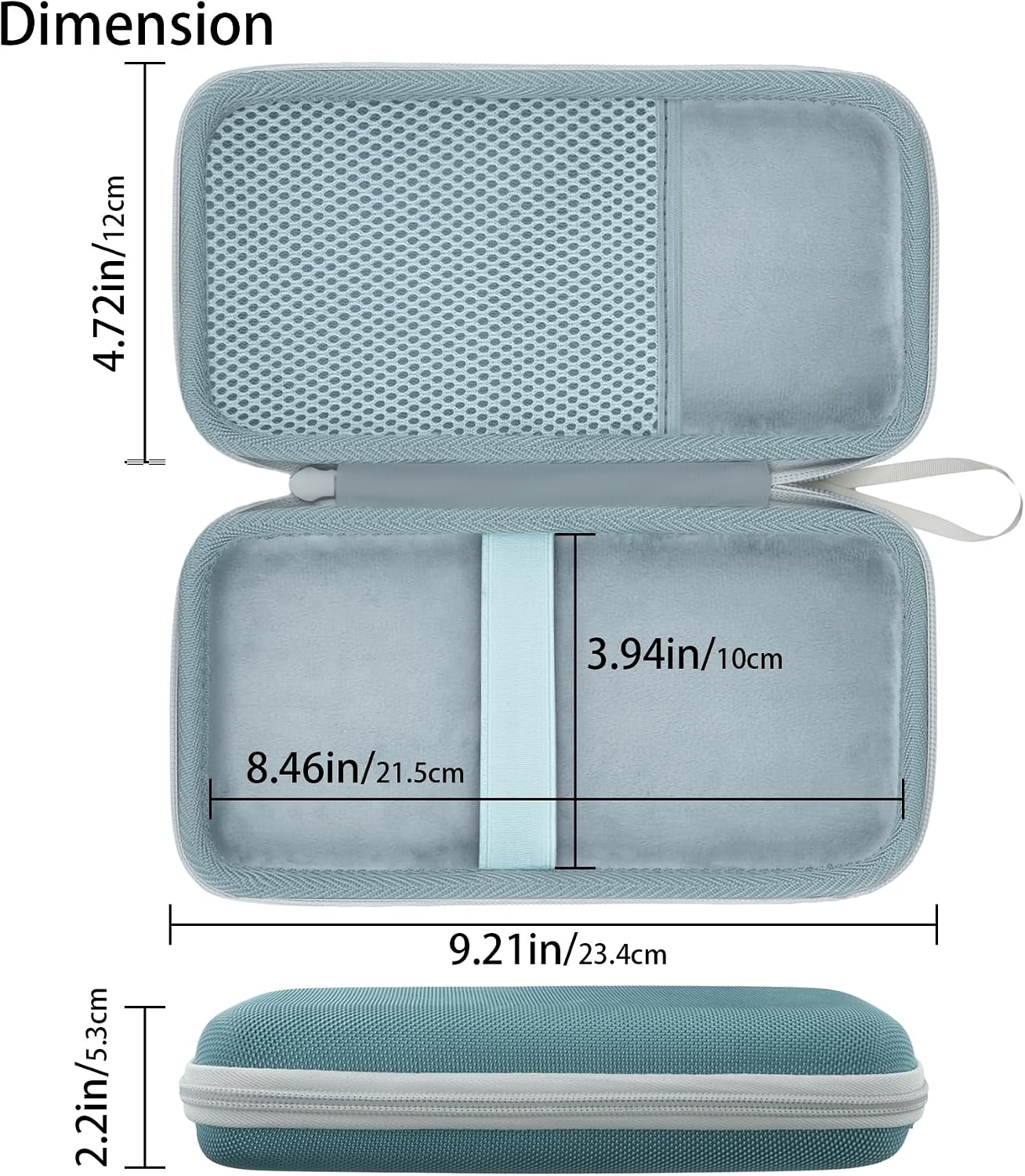 co2CREA Carrying Case for Texas Instruments TI-84 Plus CE Python/TI-84 Evo/TI-Nspire CX II CAS/TI-Nspire CX II/TI-83 Plus/TI-89 Titanium Color Graphing Calculator, Fractal Frost Case