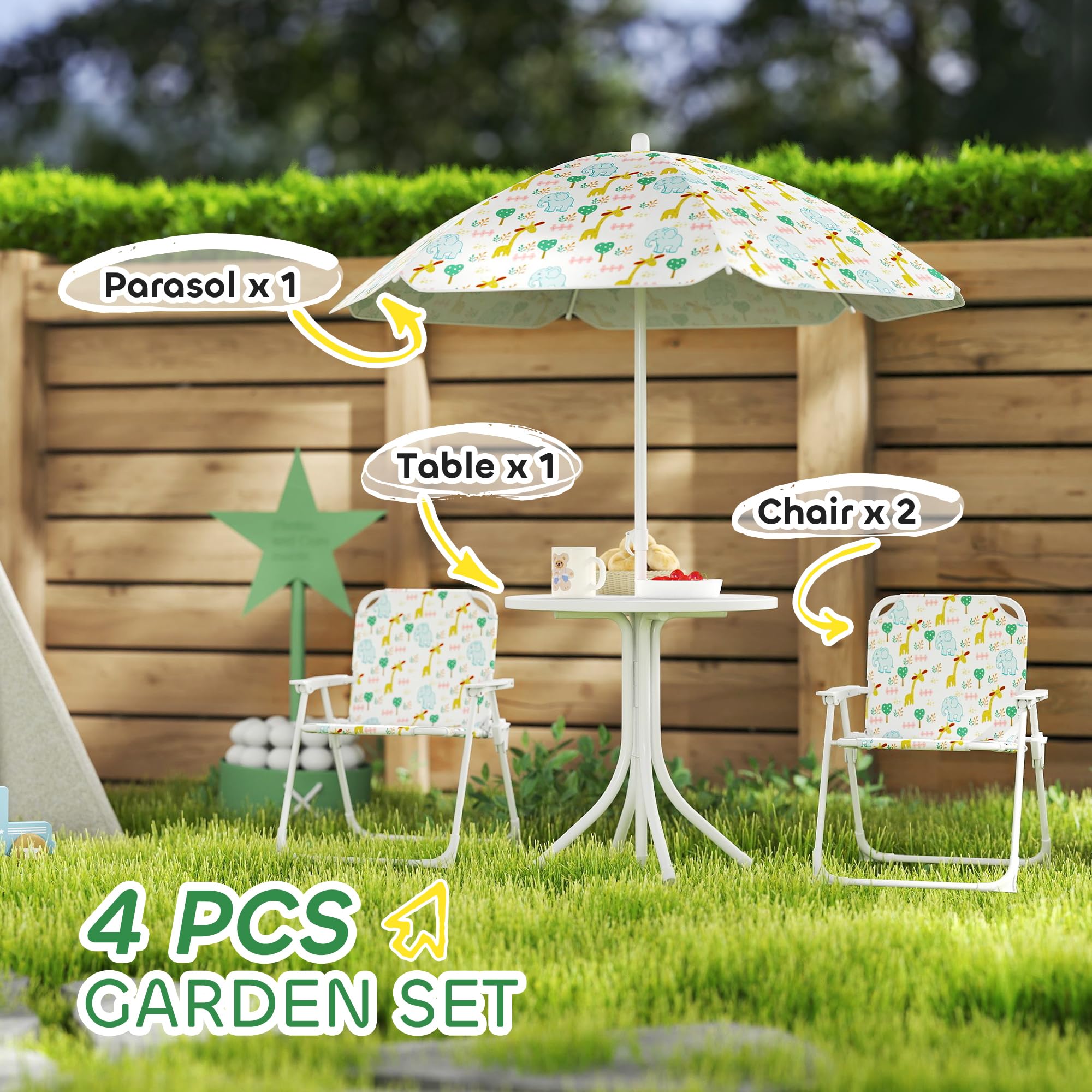 elephant patio umbrella table Qaba Kids Picnic and Chair Set Outdoor and Giraffe White Style:Black Arai Corsair-X 2017 IOM Motolluminations The perfect accompaniment to
