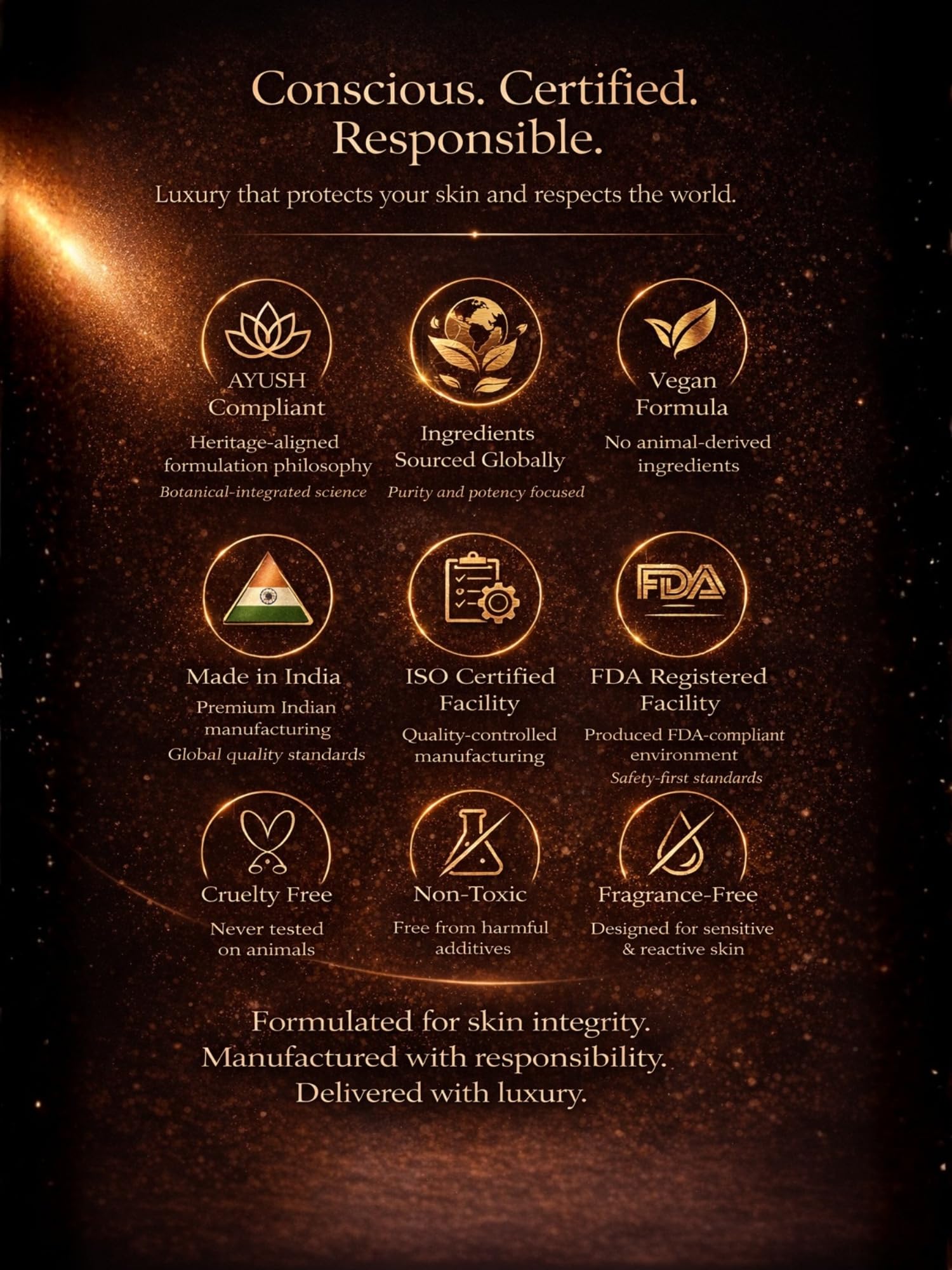 Ambre Rayonnant | India's First Amber & Honey SPF 70 PA++++ Mineral Gel Sunscreen, Moisturizer & Aroma Booster | Infused with 24kt Gold, Silver & Vitamin E | 100% Photostable Sunscreen | 4 New Gen UV Filters | In-Vivo | Lightweight, Airy, Non-greasy | For oily, combination, normal skin | For Men & Women - 50gm (Amber & Honey) 4