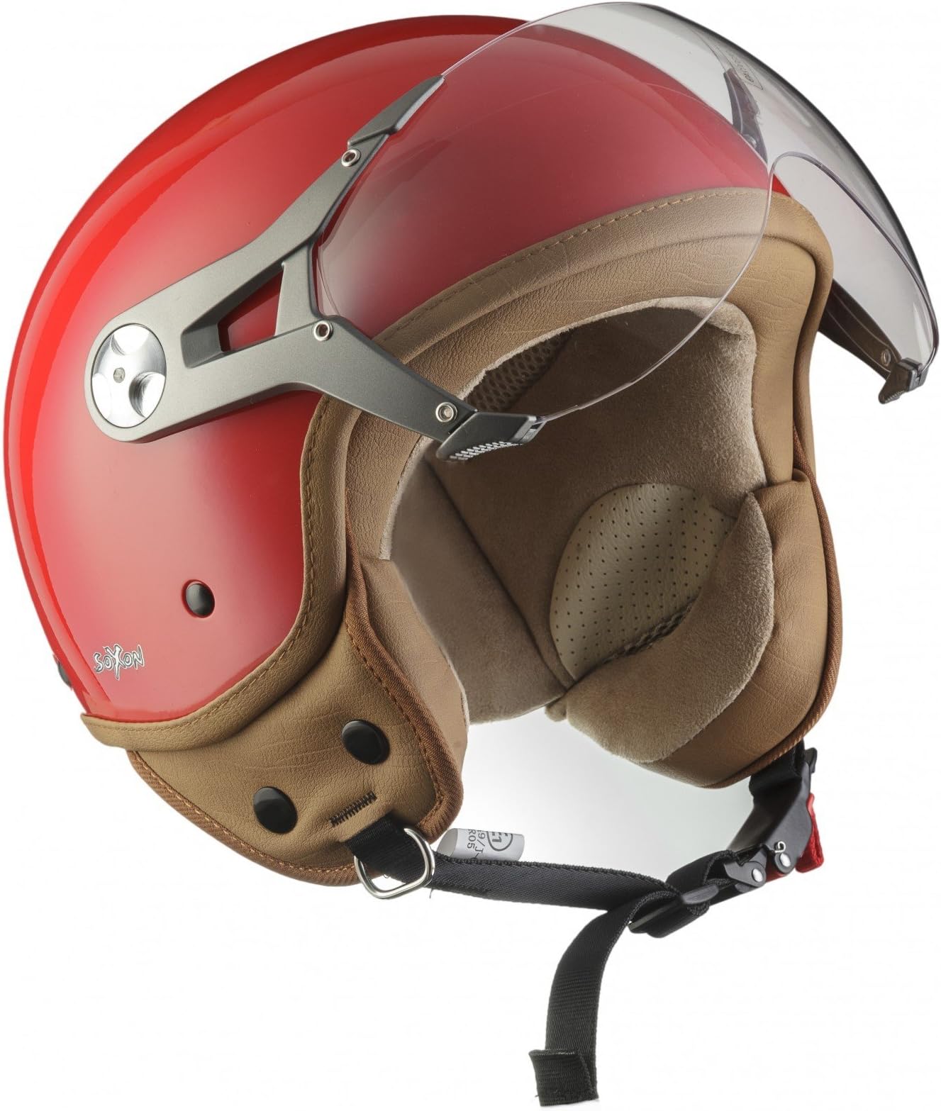 NTNK N325 Mono · Open-Face-Helmet · Motorcycle Half-Face Jet Pilot Motor-Bike Scooter Biker Retro Chopper Cruiser Vintage Bobber · DOT Approved · XS–XL