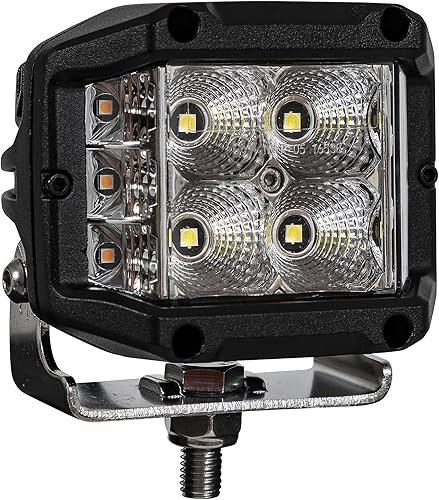 Miniatura 4 de Luz de inundación LED de 4 pulgadas de ancho con estroboscópico - lente cuadrada