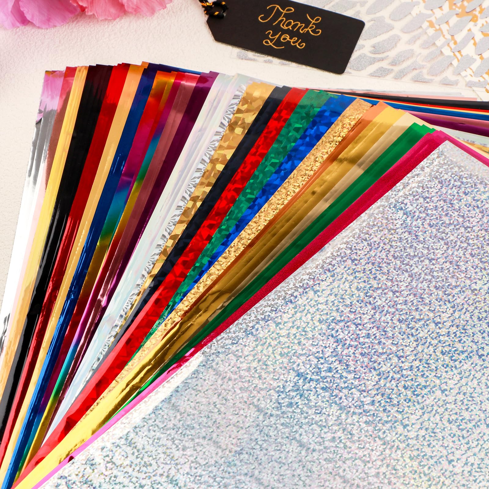 Amazon.com: 50 Pieces Toner Reactive Foil for Laminator, 20x29cm