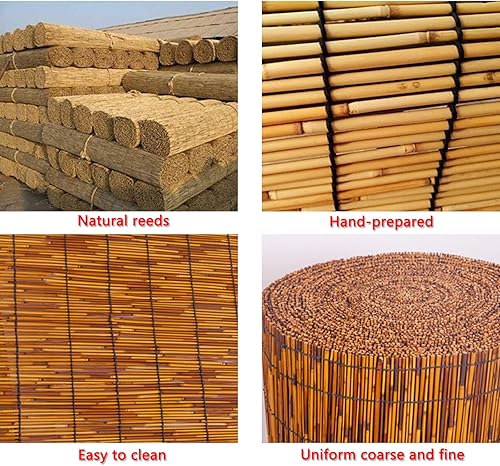 Miniatura 2 de Persianas de bambú para ventanas persianas de bambú para ventanas persianas de madera para ventanas interiores persianas tejidas inalámbricas 22 x