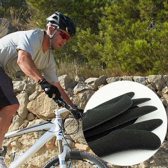 1 Set Helmet Padding Kit, Universal Bike Helmet Foam Inserts, Bicycle Lining Sponge, Anti-Collision Helmet Foam Pads Helmet Padding Replacement for Bike Motorcycle Cycling Helmet (Black)