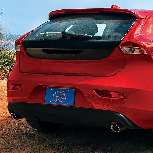 Miniatura 1096 de Rico Industries Placa de matrícula de metal con incrustaciones láser de Florida Gators de la NCAA plateado,Alternativo,Negro -,Negro/Plata,Azul,azul