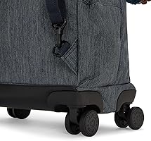 Amazon.com | Kipling NEW ZEA Large wheeled backpack, Marine Navy