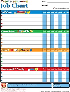 Create Your Own Job Chart