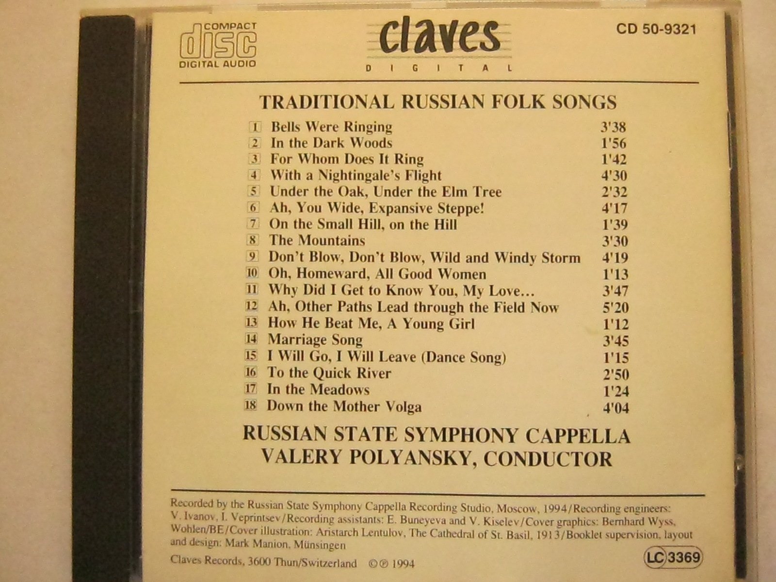 Traditional Russian Folk Songs